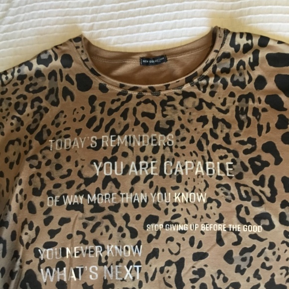 Leopard print top 🤎🐆🖤 - Picture 3 of 8